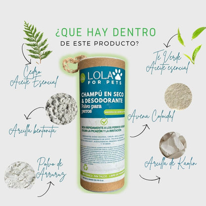 Refill Dry Shampoo For Dogs (1 lb) Ahorra un 20%