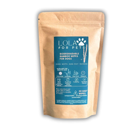Biodegradable Bamboo Wipes for Dogs